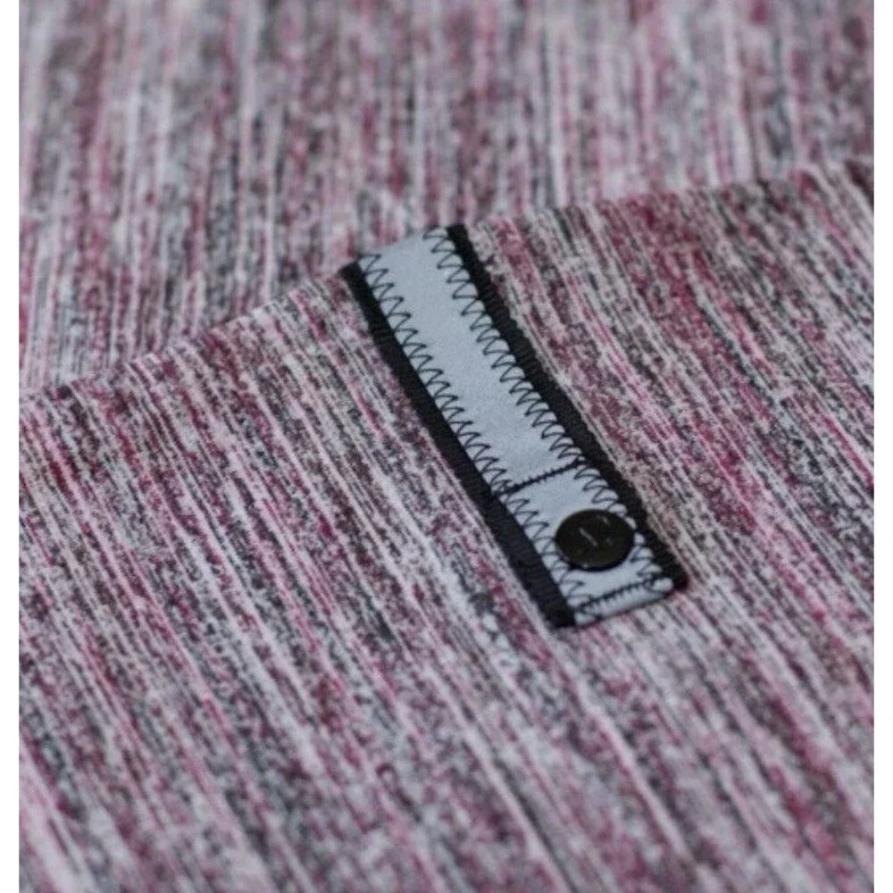 Lululemon Vinyasa Scarf Space Dye Berry Camo Infinity Wrap OS Yoga Cozy